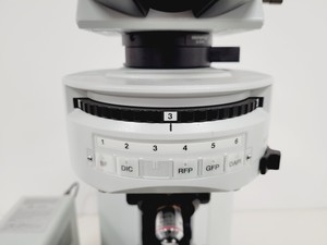 Thumbnail image of Olympus BX51WIF Fluorescence Microscope System with ThorLabs Optics Table Lab