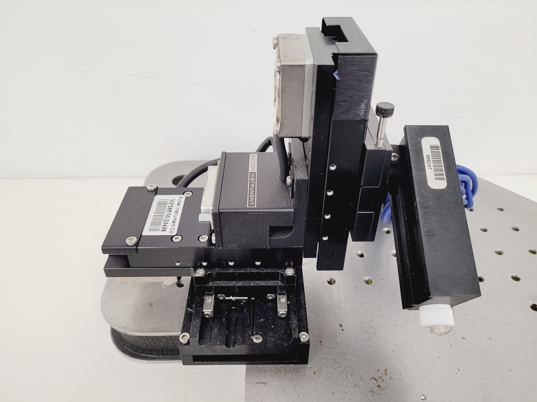 Image of Olympus BX51WIF Fluorescence Microscope System with ThorLabs Optics Table Lab