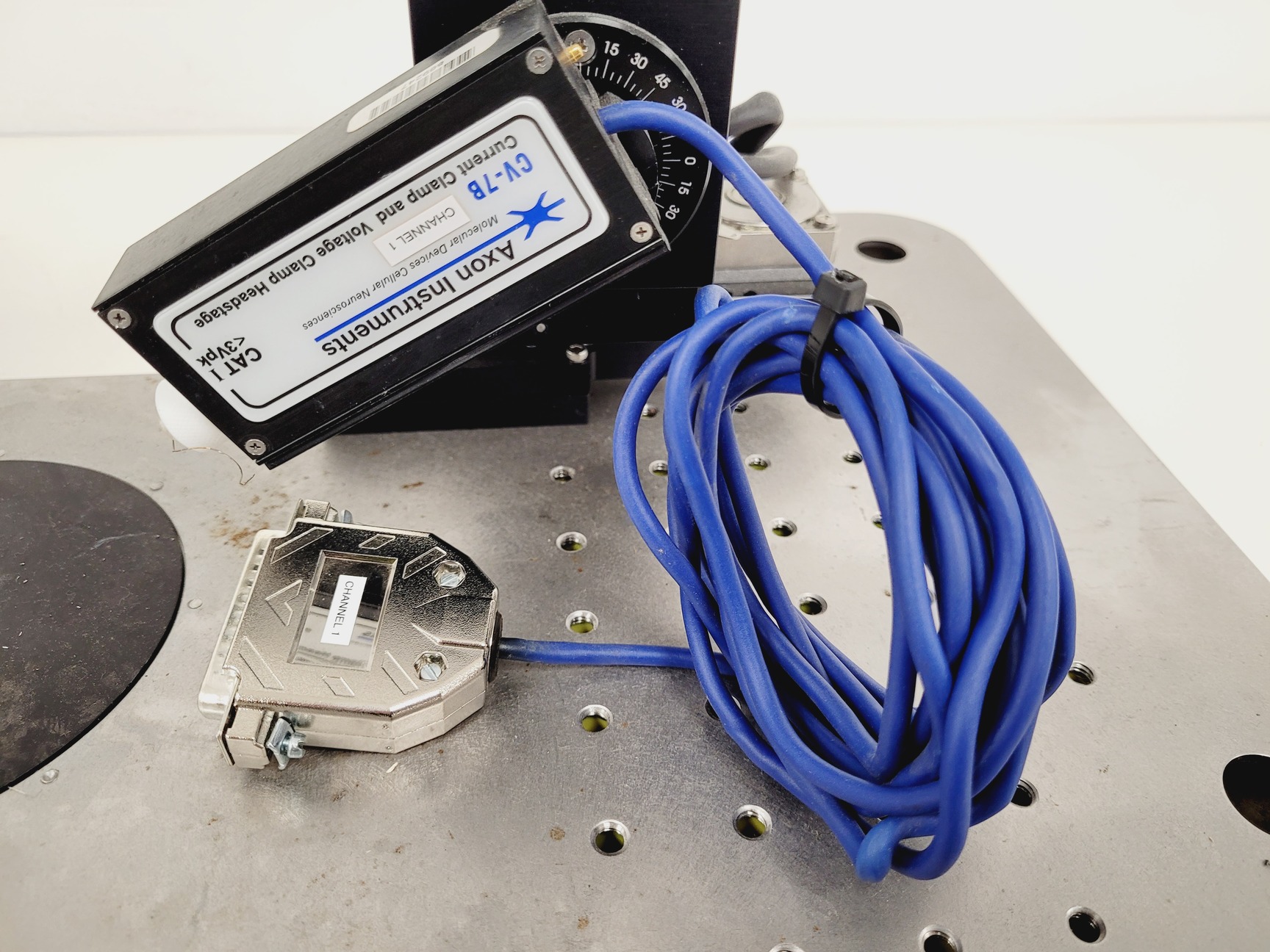 Image of Olympus BX51WIF Fluorescence Microscope System with ThorLabs Optics Table Lab