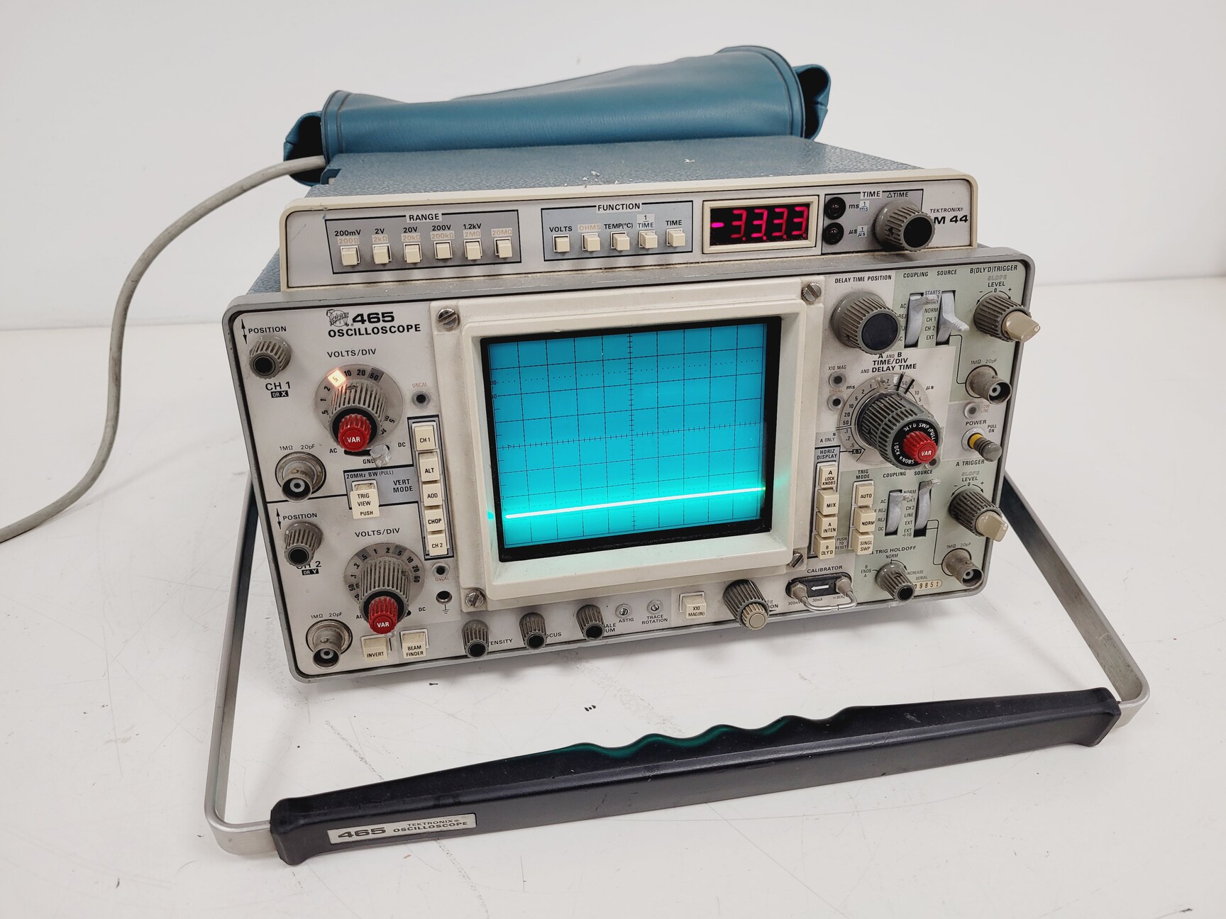 Image of Job Lot 9 x Oscilloscopes Hameg Tektronix Hitachi Tenma Philips