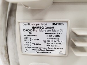 Thumbnail image of Job Lot 9 x Oscilloscopes Hameg Tektronix Hitachi Tenma Philips