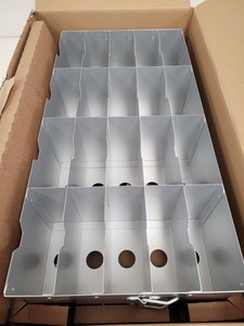 Thumbnail image of Job Lot of 14 x Boxes of Cryogenic Binder Freezer Racking - SOR153 & SOR033 Lab