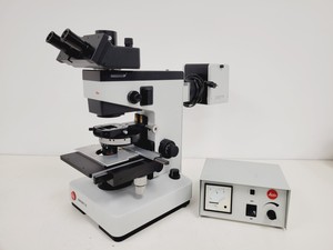 Thumbnail image of Leitz Labovert FS Inverted Microscope with Light Source and 3 x Objectives Lab