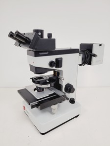 Thumbnail image of Leitz Labovert FS Inverted Microscope with Light Source and 3 x Objectives Lab
