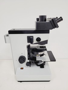 Thumbnail image of Leitz Labovert FS Inverted Microscope with Light Source and 3 x Objectives Lab