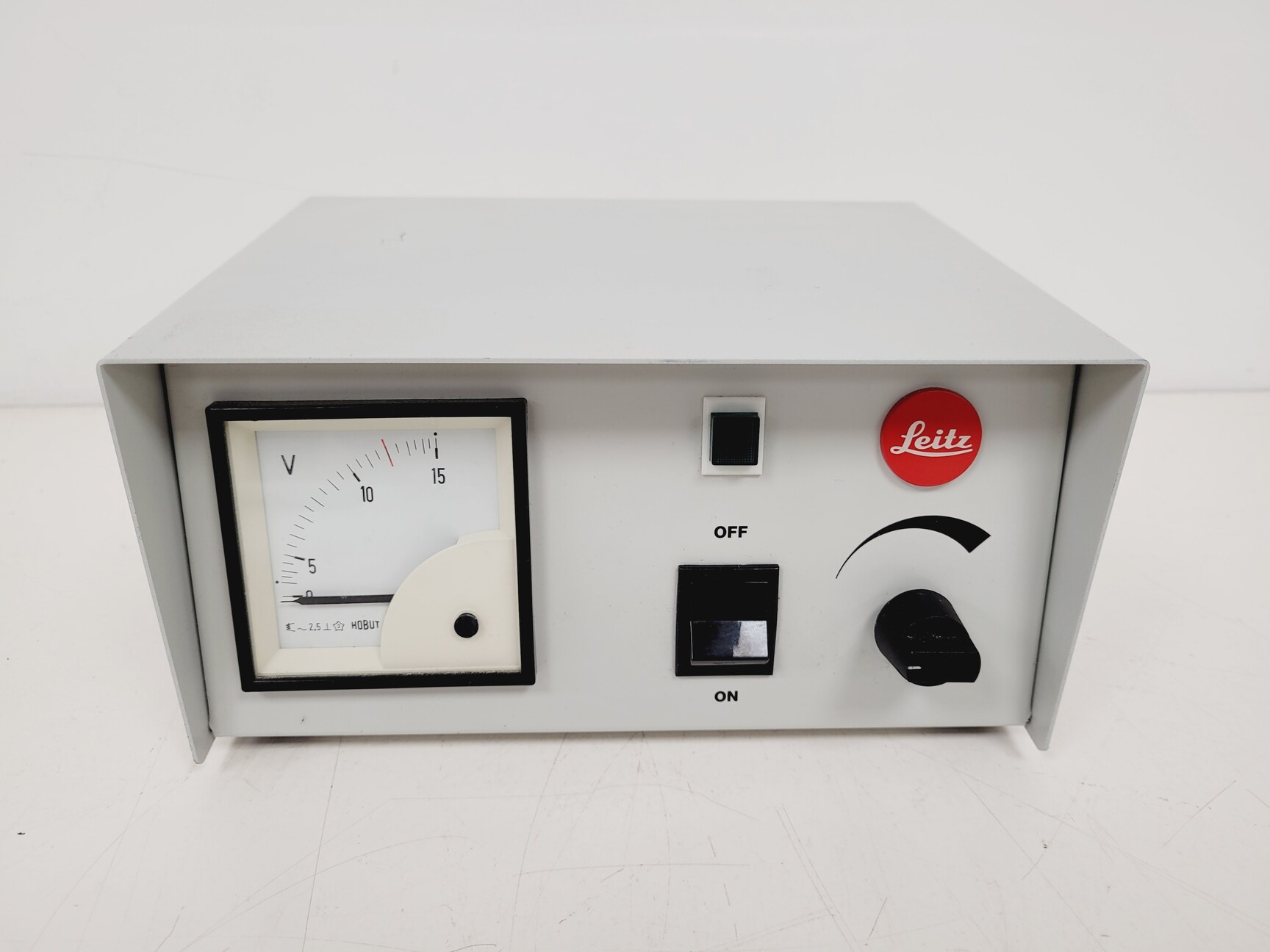 Image of Leitz Labovert FS Inverted Microscope with Light Source and 3 x Objectives Lab