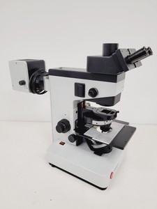 Thumbnail image of Leitz Labovert FS Inverted Microscope with Light Source and 3 x Objectives Lab