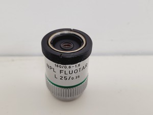 Thumbnail image of Leitz Labovert FS Inverted Microscope with Light Source and 3 x Objectives Lab