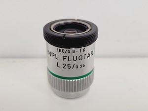 Thumbnail image of Leitz Labovert FS Inverted Microscope with Light Source and 3 x Objectives Lab