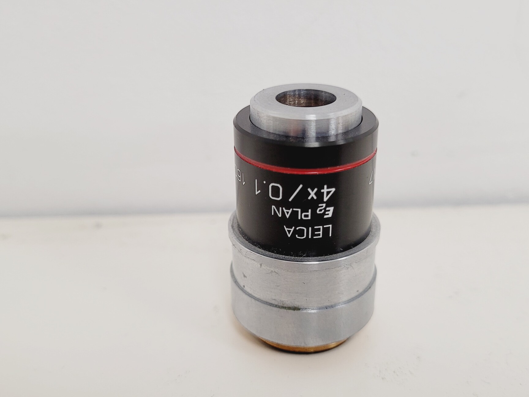 Image of Leitz Labovert FS Inverted Microscope with Light Source and 3 x Objectives Lab