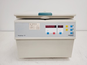 Thumbnail image of Heraeus Instruments Megafuge 1.0 Centrifuge with 2800rpm Swinging Bucket Rotor 