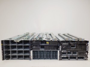 Thumbnail image of Dell PowerEdge/Supermicro Server Blade Rack Mounting Job Lot - R720xd, 2950