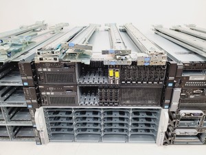 Thumbnail image of Dell PowerEdge/Supermicro Server Blade Rack Mounting Job Lot - R720xd, 2950