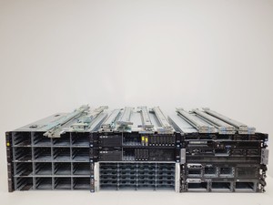 Thumbnail image of Dell PowerEdge/Supermicro Server Blade Rack Mounting Job Lot - R720xd, 2950