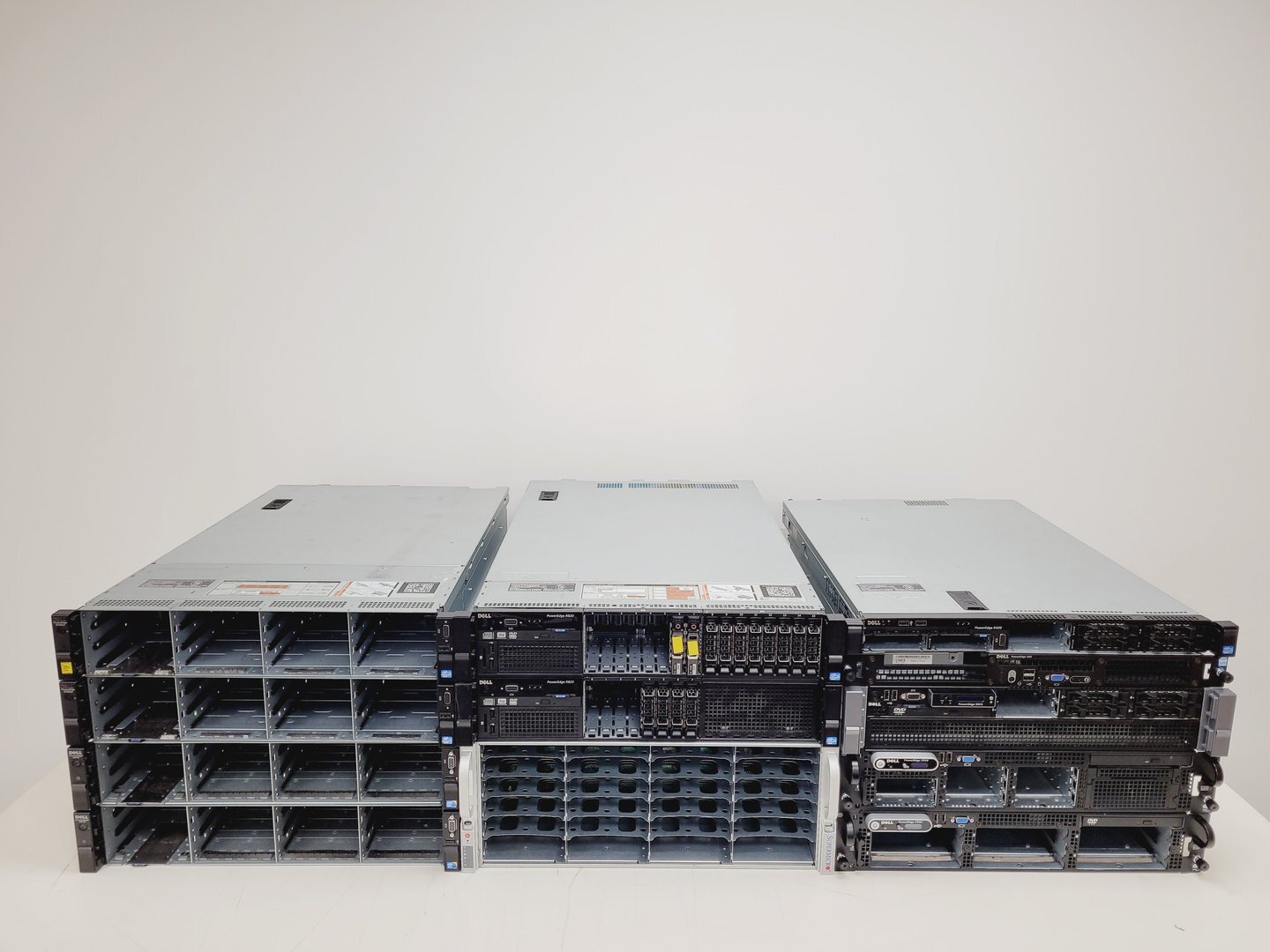 Image of Dell PowerEdge/Supermicro Server Blade Rack Mounting Job Lot - R720xd, 2950