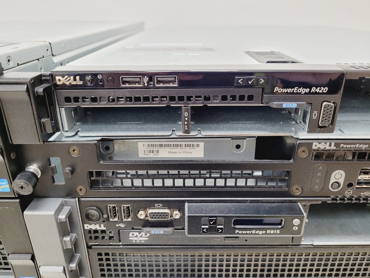 Image of Dell PowerEdge/Supermicro Server Blade Rack Mounting Job Lot - R720xd, 2950