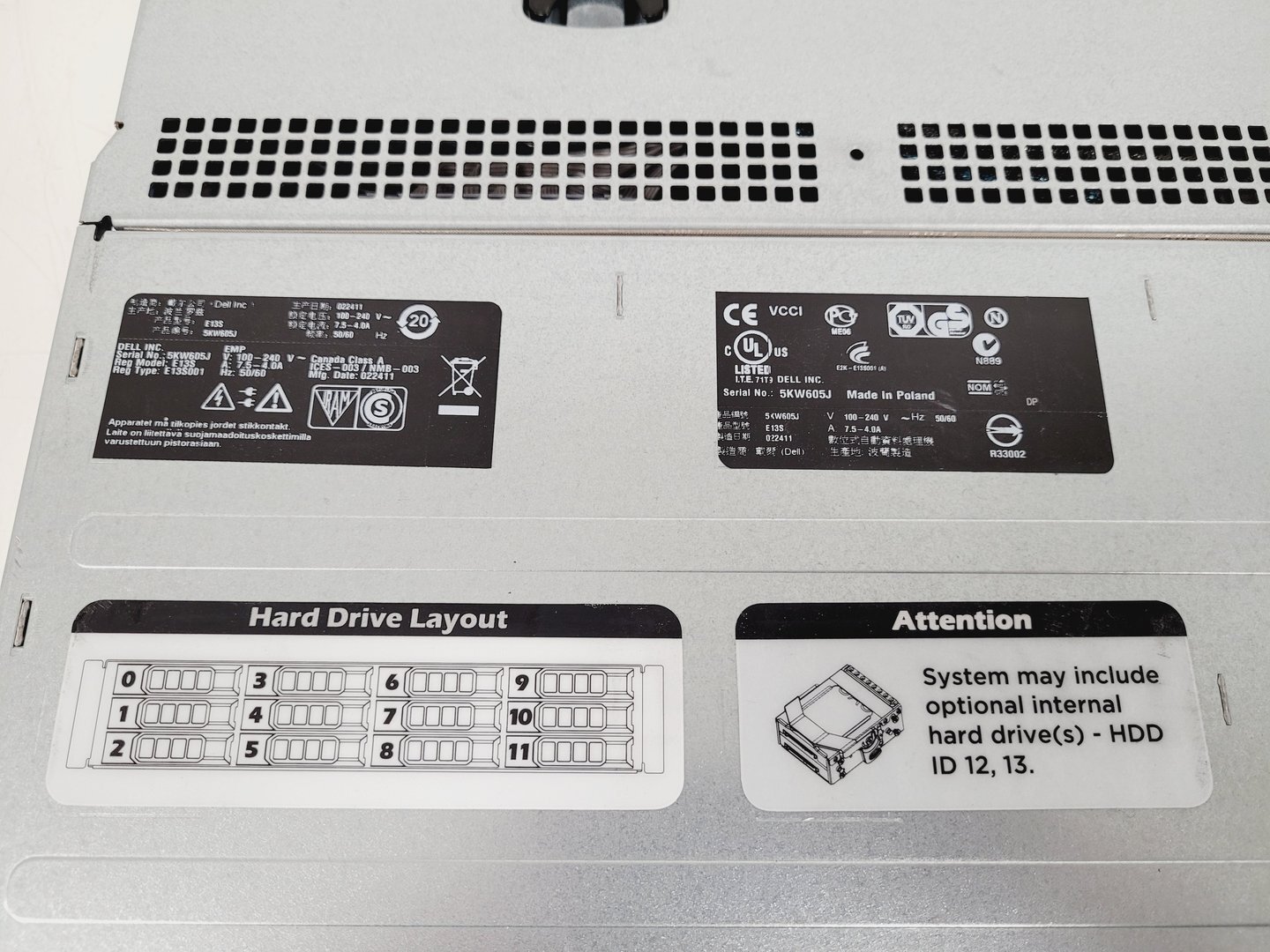 Image of Dell PowerEdge/Supermicro Server Blade Rack Mounting Job Lot - R720xd, 2950