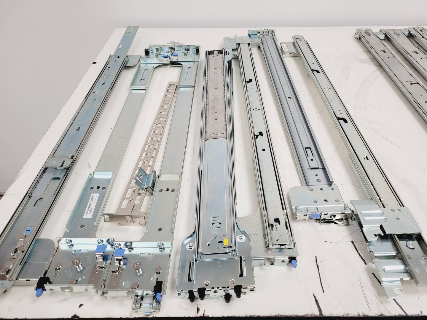 Image of Dell PowerEdge/Supermicro Server Blade Rack Mounting Job Lot - R720xd, 2950