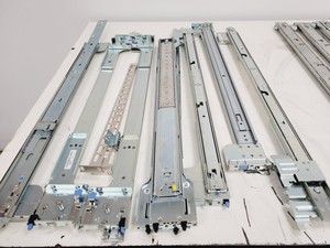 Thumbnail image of Dell PowerEdge/Supermicro Server Blade Rack Mounting Job Lot - R720xd, 2950