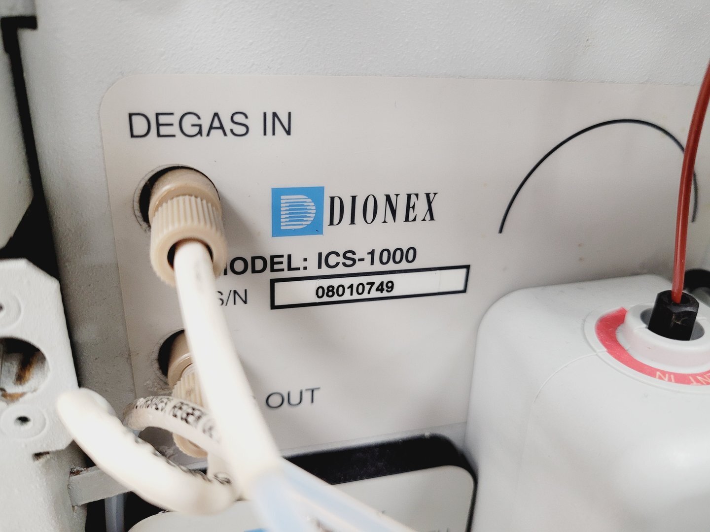 Image of Dionex Ion Chromatography System AS-1 ICS-1000 ICS-1100