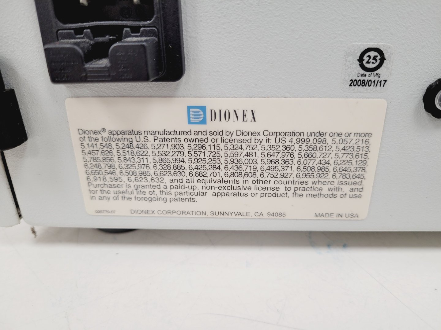 Image of Dionex Ion Chromatography System AS-1 ICS-1000 ICS-1100
