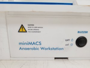 Thumbnail image of Don Whitley Scientific miniMACS Anaerobic Workstation Glovebox Safety Cabinet 