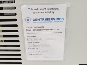 Thumbnail image of Eppendorf 5810R Refrigerated Laboratory Centrifuge Lab