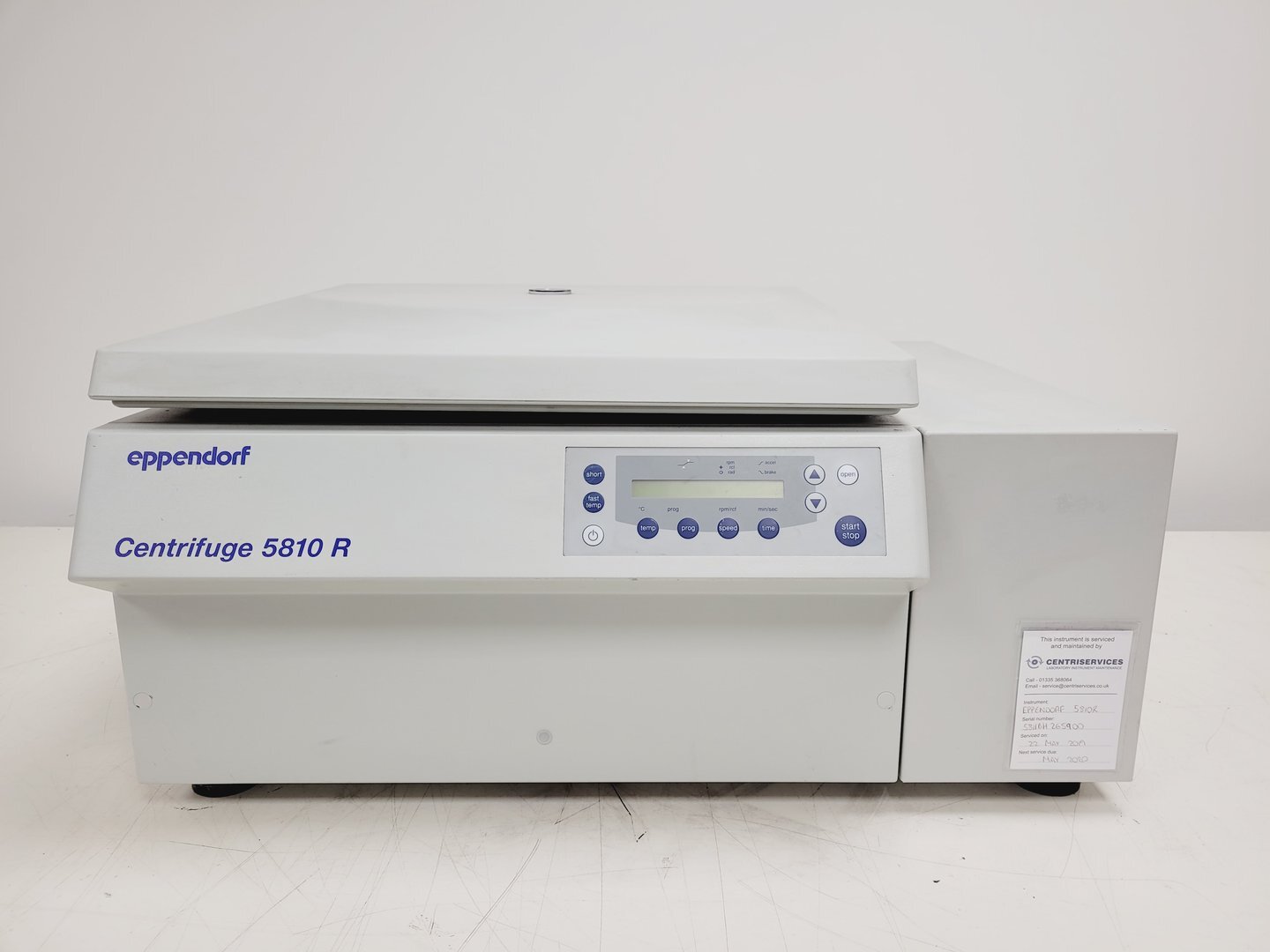 Image of Eppendorf 5810R Laboratory Refrigerated Centrifuge Lab