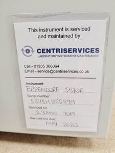 Thumbnail image of Eppendorf Model 5810R Refrigerated Laboratory Centrifuge Lab