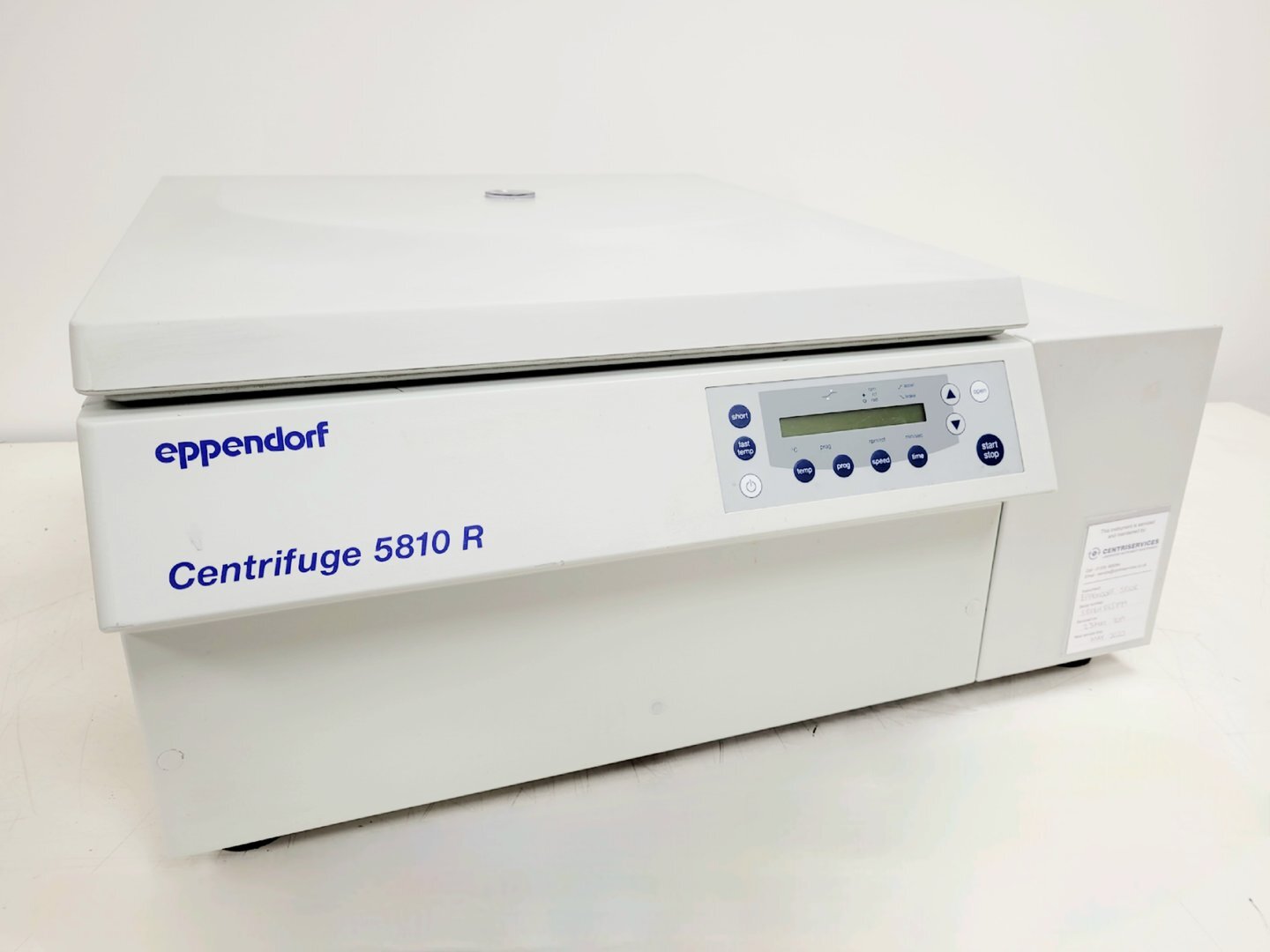 Image of Eppendorf Model 5810R Refrigerated Laboratory Centrifuge Lab