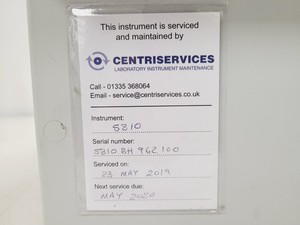 Thumbnail image of Eppendorf 5810 Benchtop Laboratory Centrifuge with 4000rpm Rotor Lab