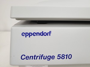 Thumbnail image of Eppendorf 5810 Benchtop Laboratory Centrifuge with 4000rpm Rotor Lab