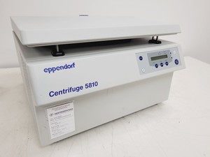Thumbnail image of Eppendorf 5810 Benchtop Laboratory Centrifuge with 4000rpm Rotor Lab