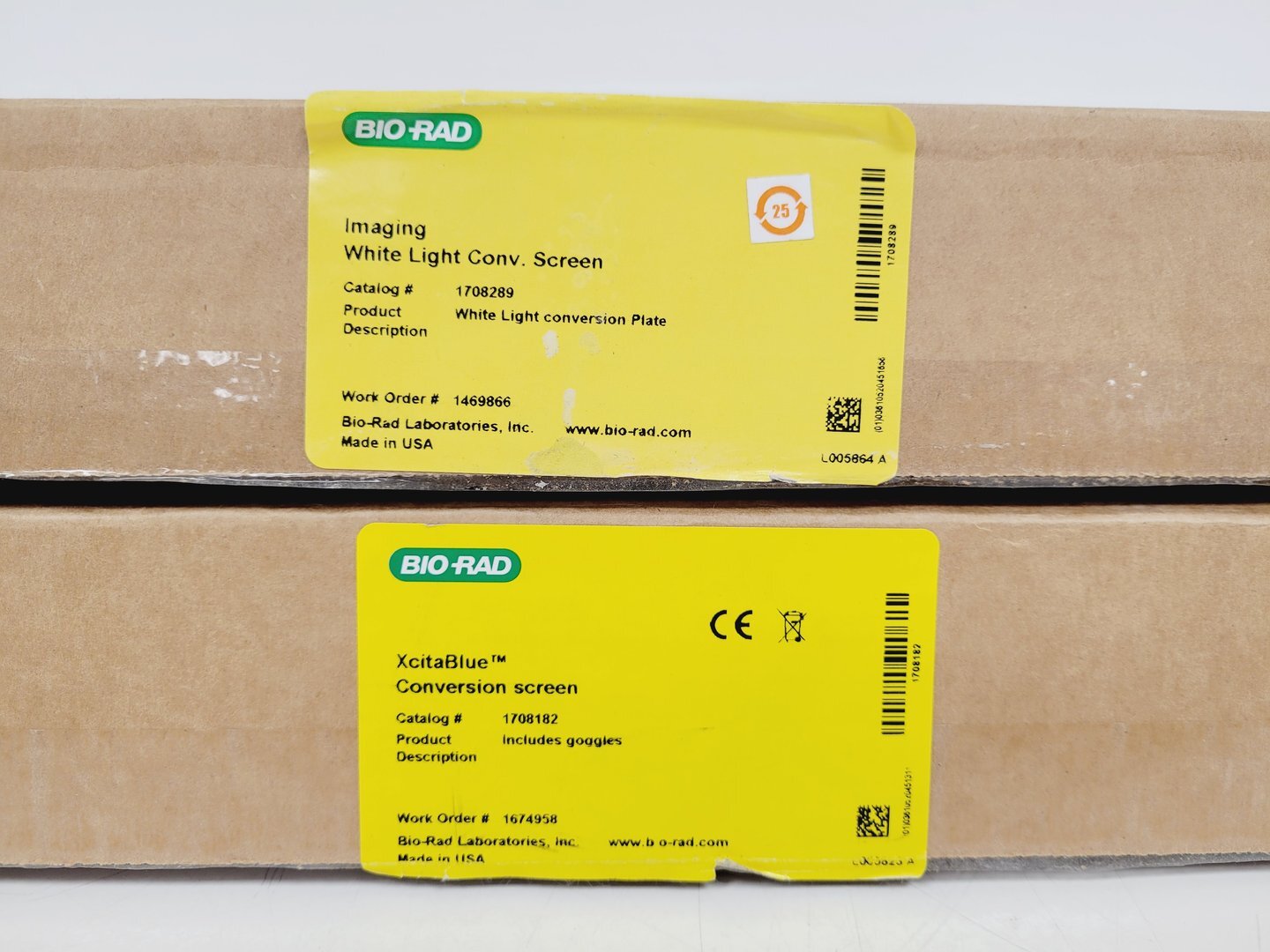 Image of Bio-Rad XcitaBlue & Imaging White Light Conversion Screens 1708182 1708289 Lab