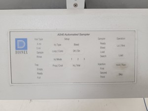 Thumbnail image of Dionex ICS-2000 Ion Chromatography System & AS40 Automated Sampler Lab