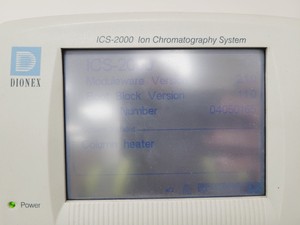 Thumbnail image of Dionex ICS-2000 Ion Chromatography System & AS40 Automated Sampler Lab