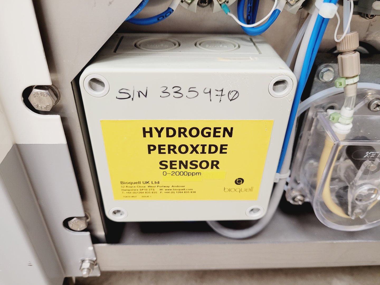 Image of Bioquell Clarus L2 Hydrogen Peroxide Vapor Generator Lab