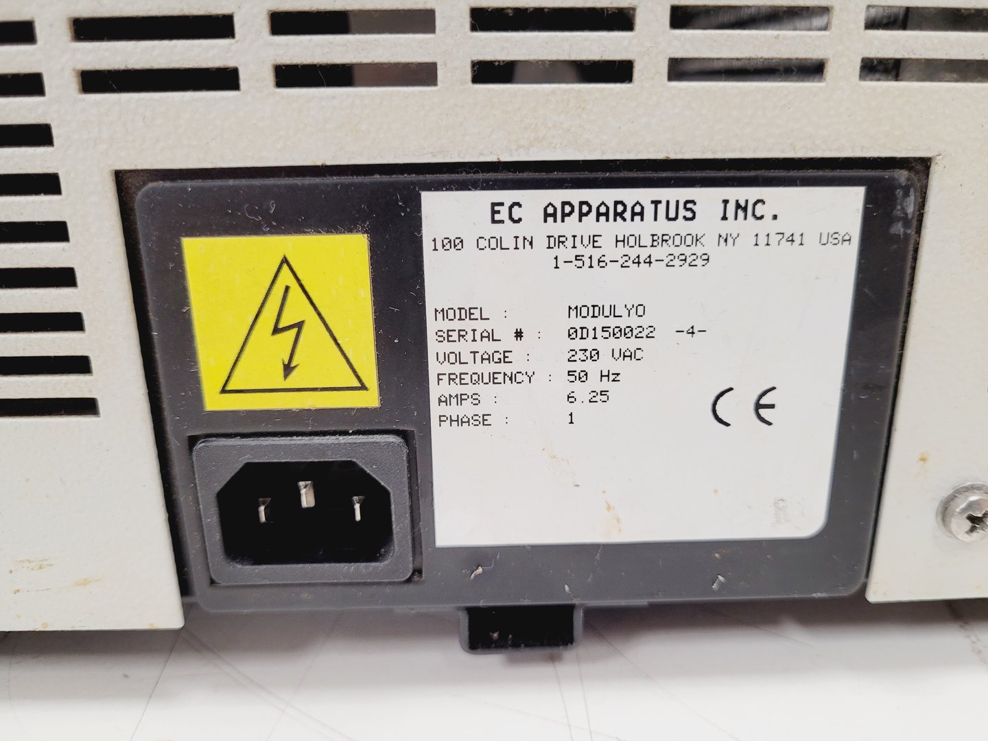 Image of EC Apparatus Modulyo Laboratory Freeze Drier Lab