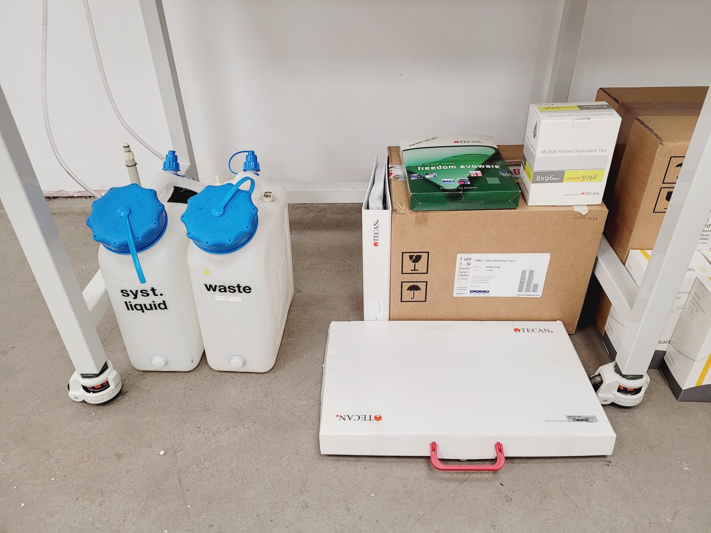 Image of Tecan Freedom Evo-2 200 Base Liquid Handler Evoware with Stand