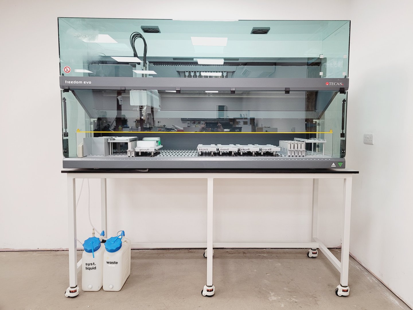 Image of Tecan Freedom Evo-2 200 Base Liquid Handler Evoware with Stand