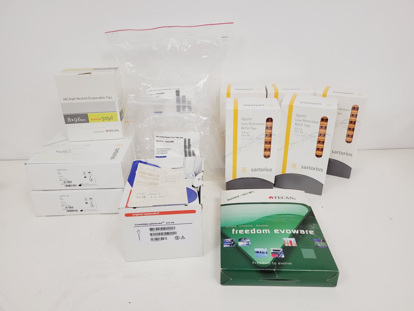 Image of Tecan Freedom Evo-2 200 Base Liquid Handler Evoware with Stand