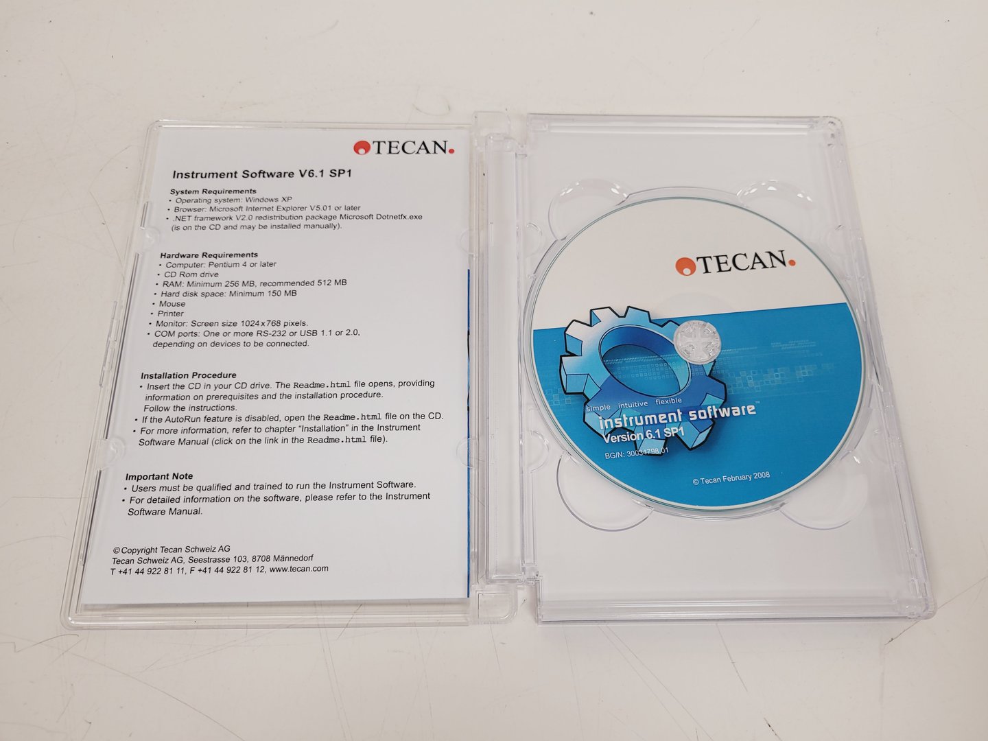 Image of Tecan Freedom Evo-2 200 Base Liquid Handler Evoware with Stand