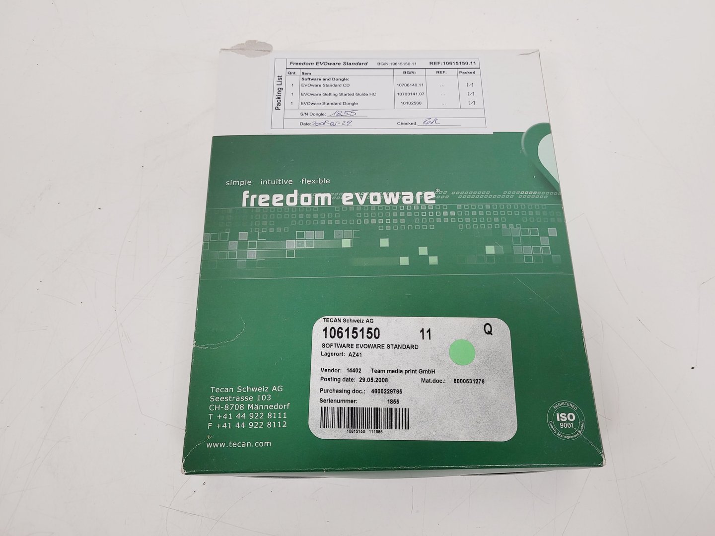 Image of Tecan Freedom Evo-2 200 Base Liquid Handler Evoware with Stand