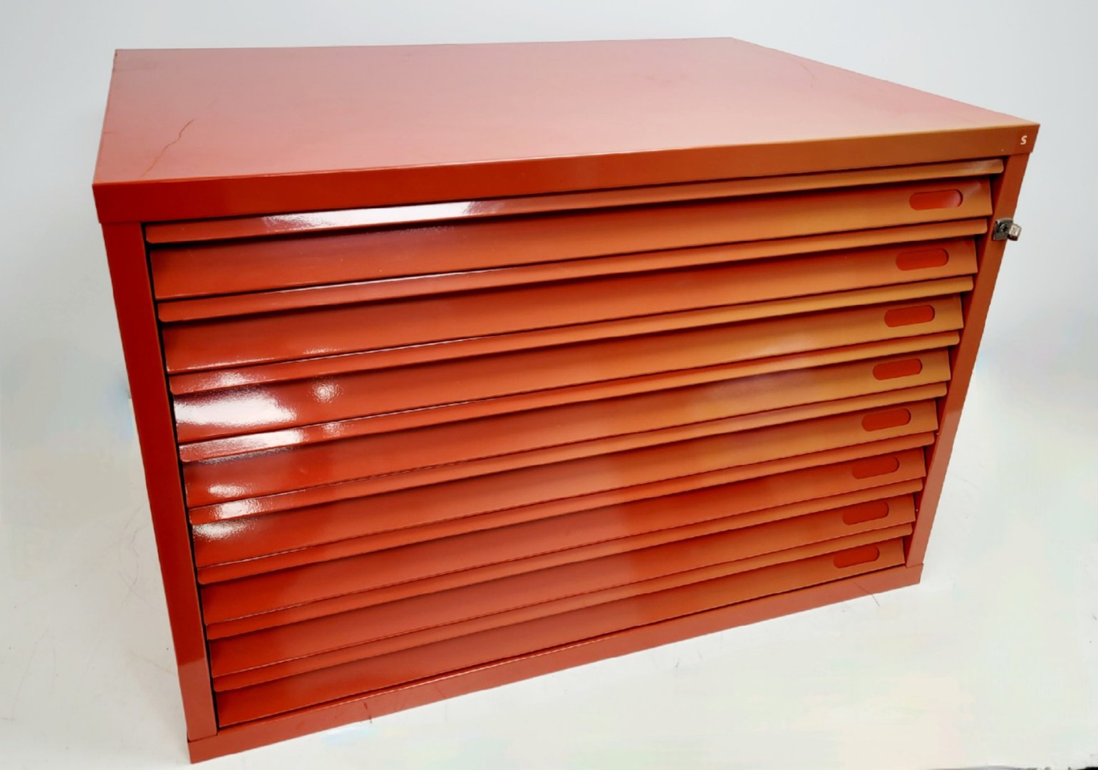 Image of Metalico 8 Drawer Horizontal Planchest A1 Size Plan Drawing Architect Map Museum