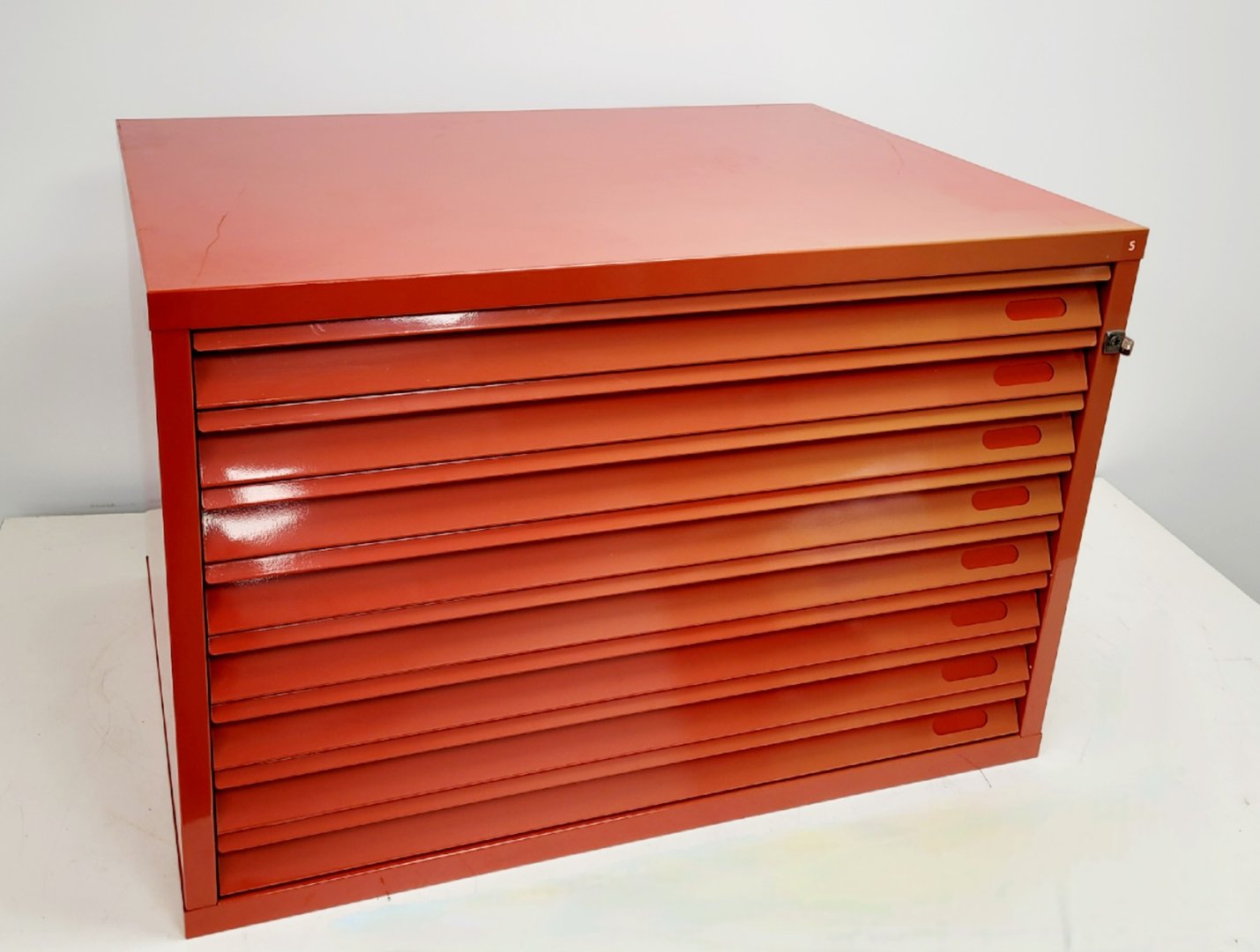 Image of Metalico 8 Drawer Horizontal Planchest A1 Size Plan Drawing Architect Map Museum