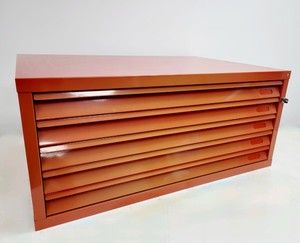 Image of Metalico 5 Drawer Horizontal Planchest A1 Size Plan Drawing Architect Map Museum