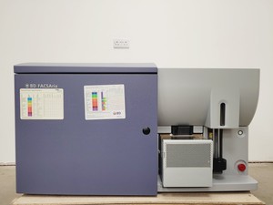 Thumbnail image of BD Biosciences FACSAria II Cell Sorter w/ Fluids Cart PC & Accessories Lab