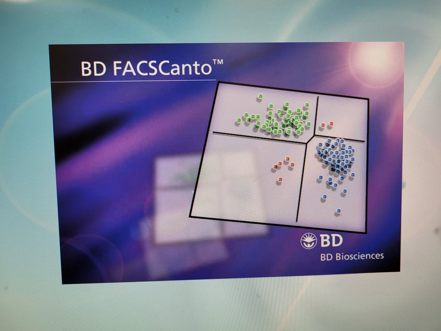 Image of BD Biosciences FACSCanto II Cell Sorter w/ Fluidics Cart & PC Lab