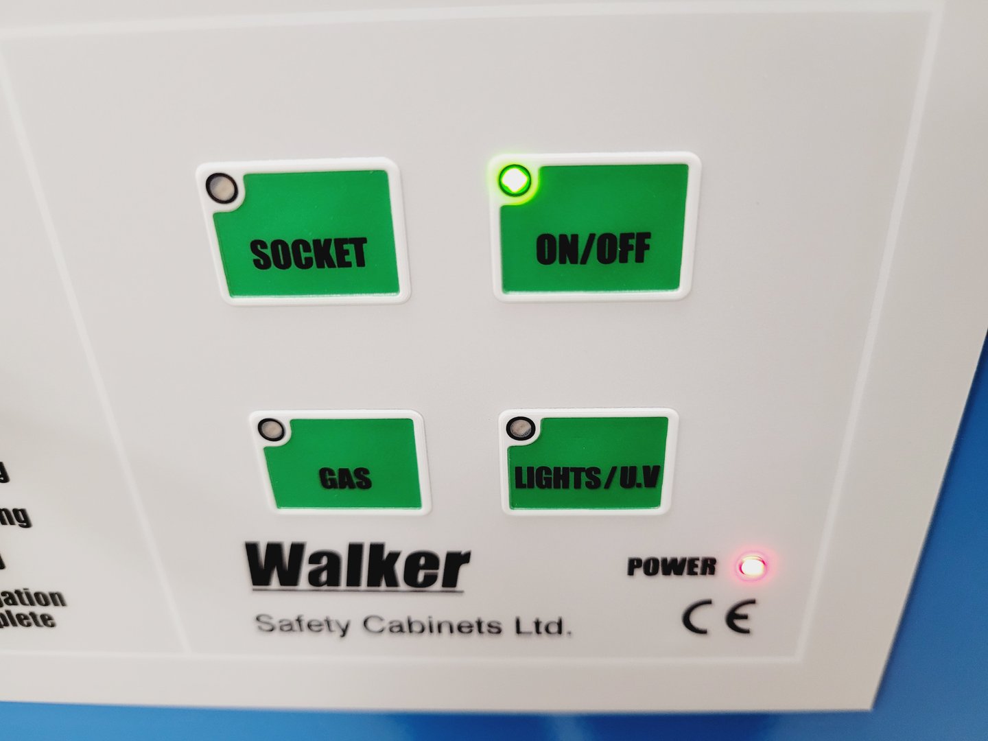 Image of Walker Class 2 II Microbiological Safety Cabinet with Stand Lab
