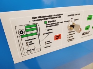 Thumbnail image of Walker Class 2 II Microbiological Safety Cabinet with Stand Lab